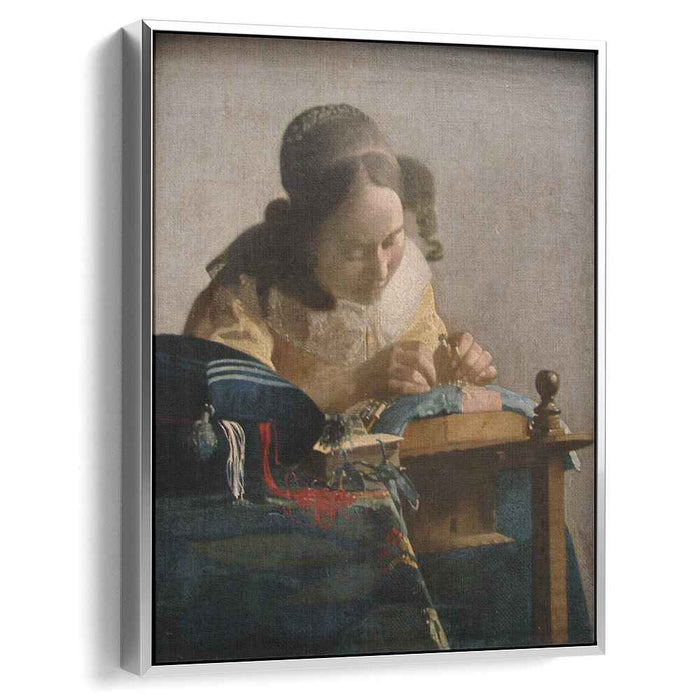 The Lacemaker (1671) by Johannes Vermeer