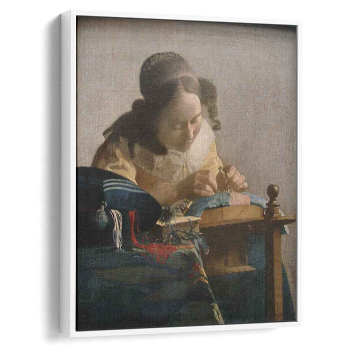 The Lacemaker (1671) by Johannes Vermeer