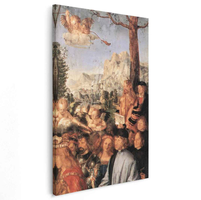 The Lady of the festival du Rosaire(fragment) (1506) by Albrecht Durer