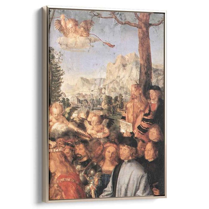 The Lady of the festival du Rosaire(fragment) (1506) by Albrecht Durer