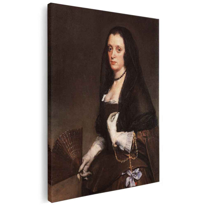 The Lady with a Fan (1640) by Diego Velazquez