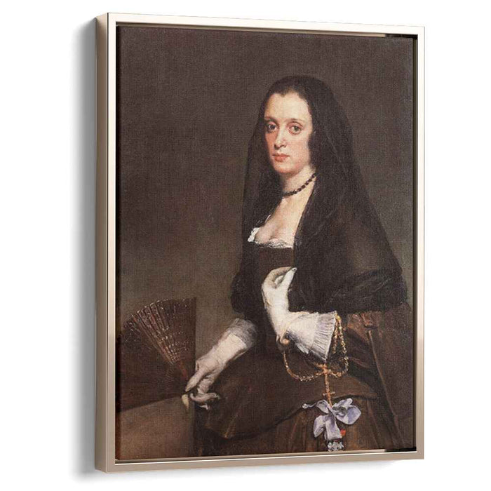 The Lady with a Fan (1640) by Diego Velazquez