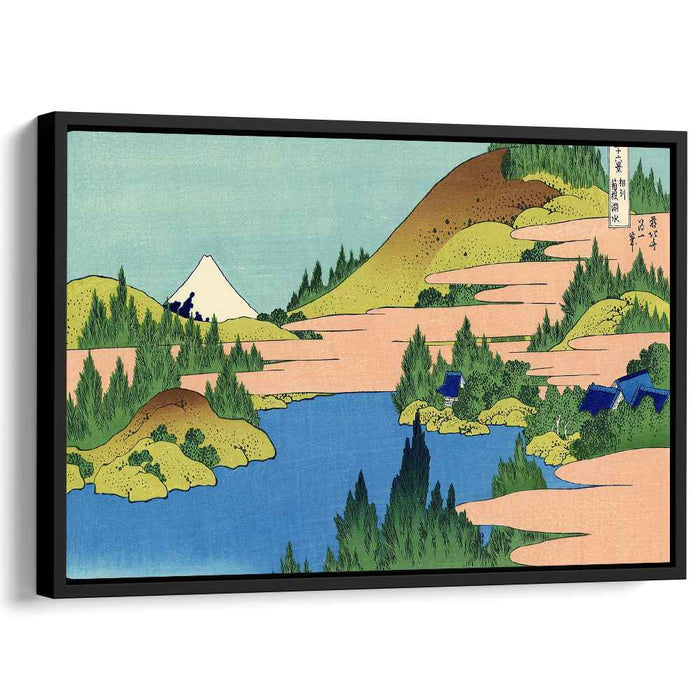 The lake of Hakone in the Segami province by Katsushika Hokusai