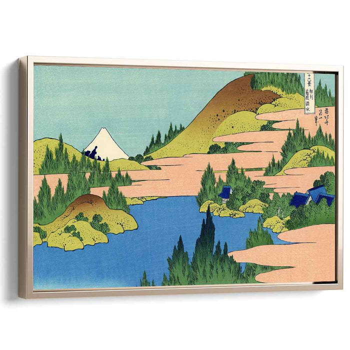 The lake of Hakone in the Segami province by Katsushika Hokusai