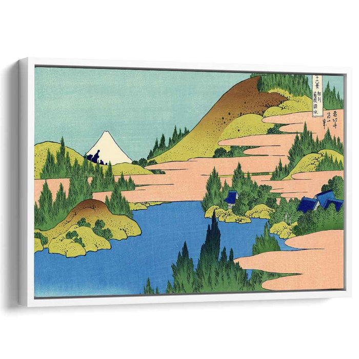 The lake of Hakone in the Segami province by Katsushika Hokusai