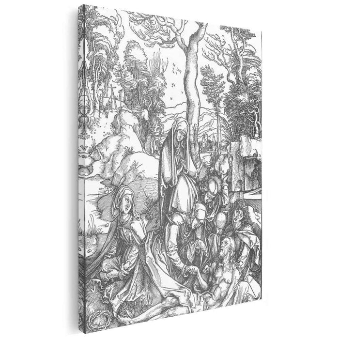 The Lamentation for Christ (1510) by Albrecht Durer