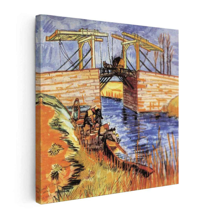 The Langlois Bridge at Arles (1888) by Vincent van Gogh