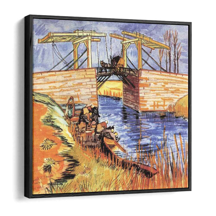 The Langlois Bridge at Arles (1888) by Vincent van Gogh