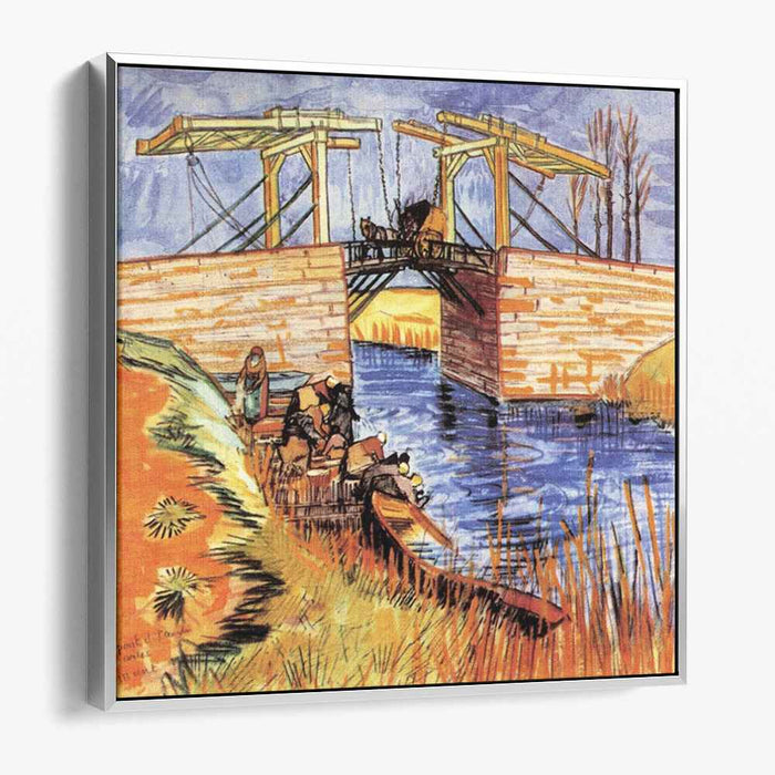 The Langlois Bridge at Arles (1888) by Vincent van Gogh