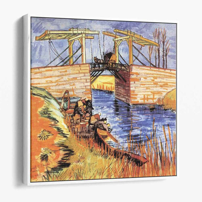 The Langlois Bridge at Arles (1888) by Vincent van Gogh