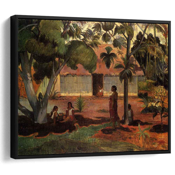 The large tree (1891) by Paul Gauguin