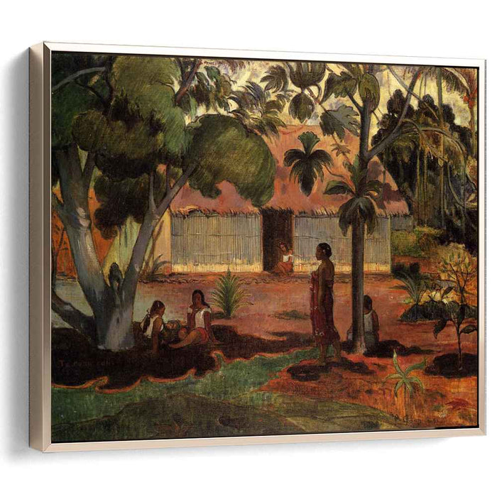 The large tree (1891) by Paul Gauguin