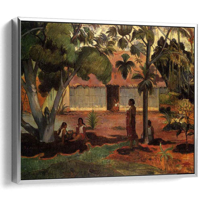 The large tree (1891) by Paul Gauguin