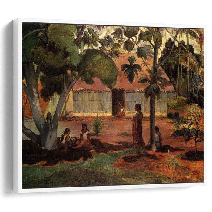 The large tree (1891) by Paul Gauguin