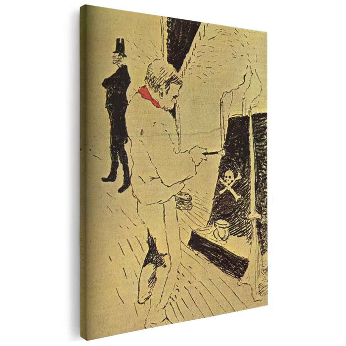 The Last Drop (1887) by Henri de Toulouse-Lautrec