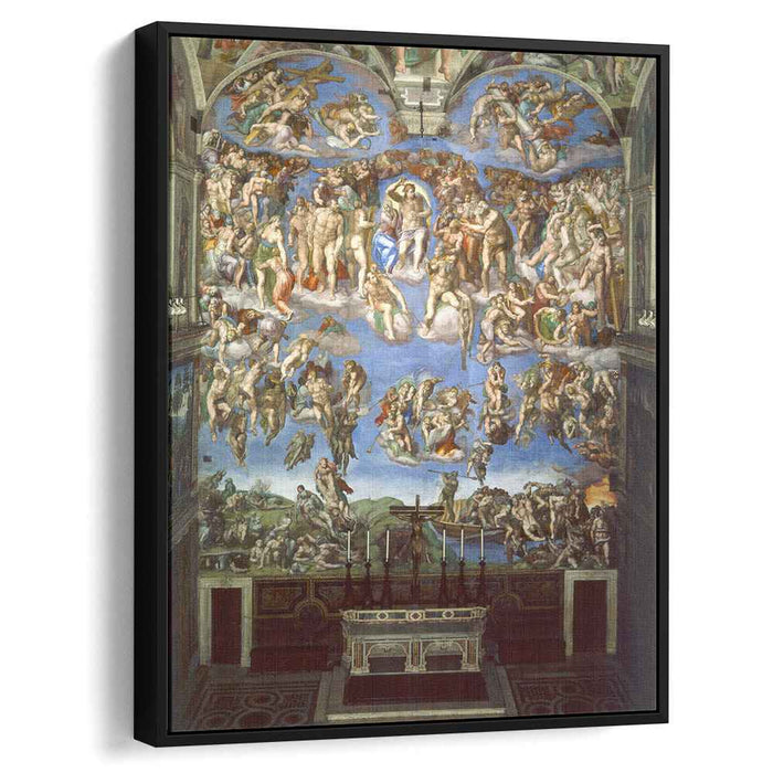 The Last Judgement (1541) by Michelangelo