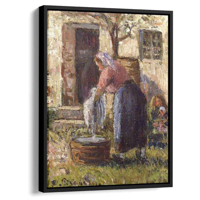 The Laundry Woman (1898) by Camille Pissarro