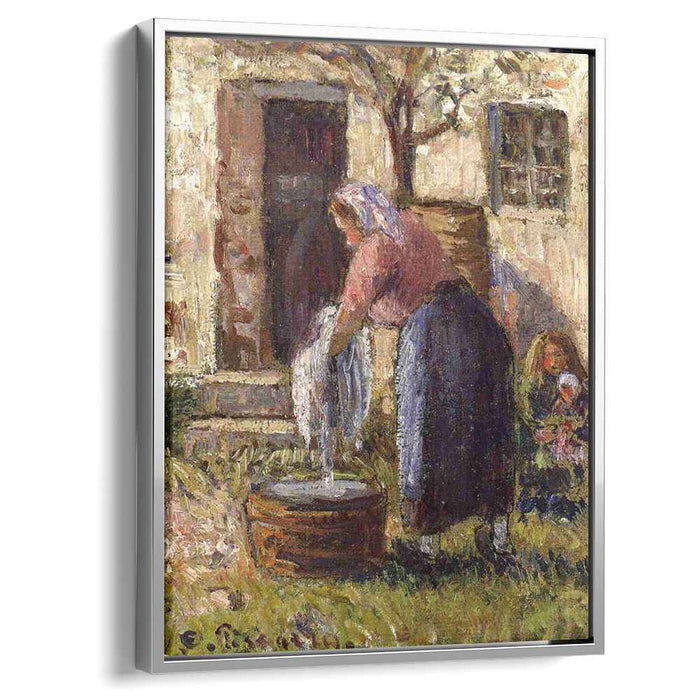 The Laundry Woman (1898) by Camille Pissarro