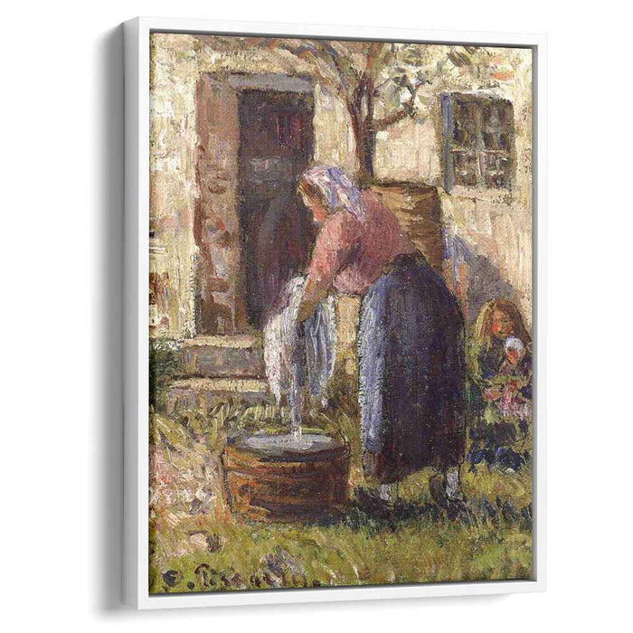 The Laundry Woman (1898) by Camille Pissarro