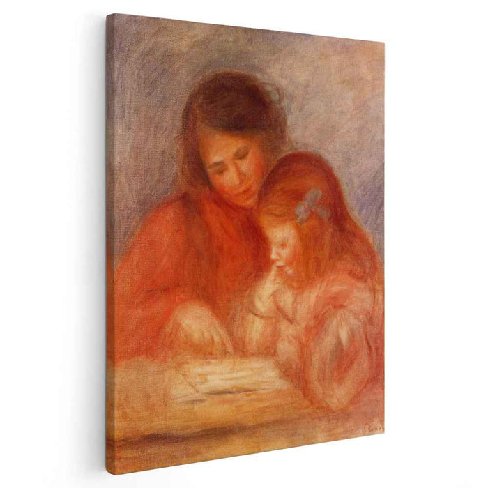 The Lesson (1900) by Pierre-Auguste Renoir