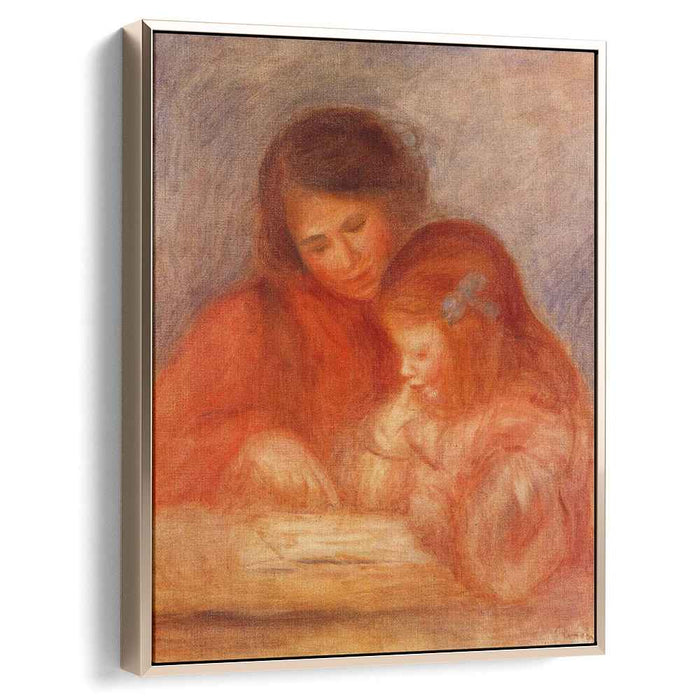 The Lesson (1900) by Pierre-Auguste Renoir