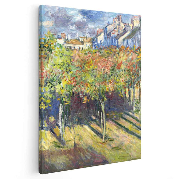The Lindens of Poissy (1882) by Claude Monet