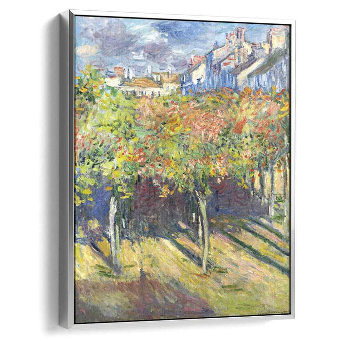 The Lindens of Poissy (1882) by Claude Monet