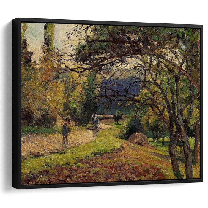 The Little Bridge, Pontoise by Camille Pissarro