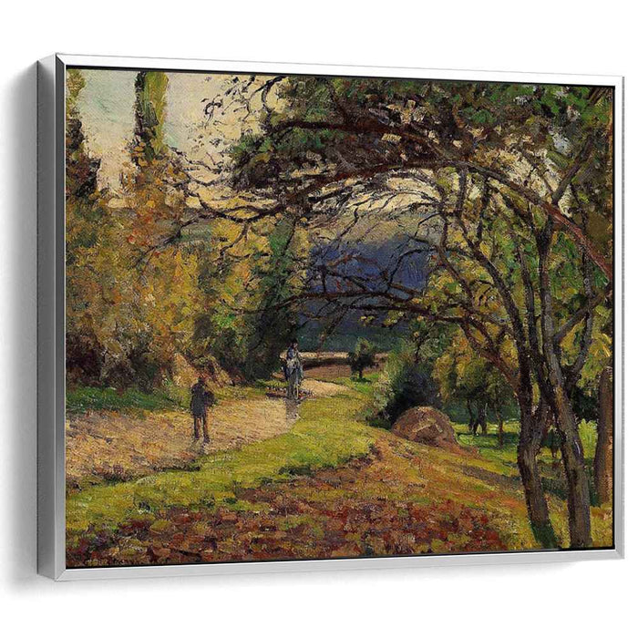 The Little Bridge, Pontoise by Camille Pissarro