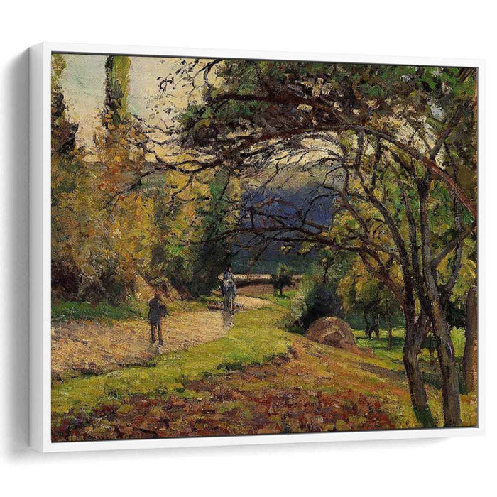 The Little Bridge, Pontoise by Camille Pissarro