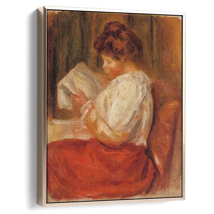The Little Reader by Pierre-Auguste Renoir