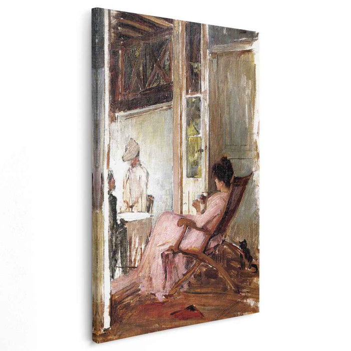 The Loggia (1893) by John William Waterhouse