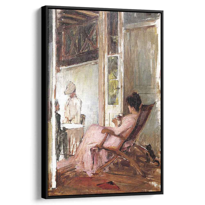 The Loggia (1893) by John William Waterhouse