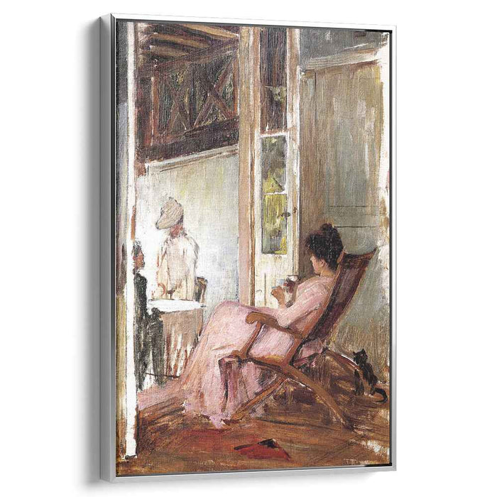 The Loggia (1893) by John William Waterhouse