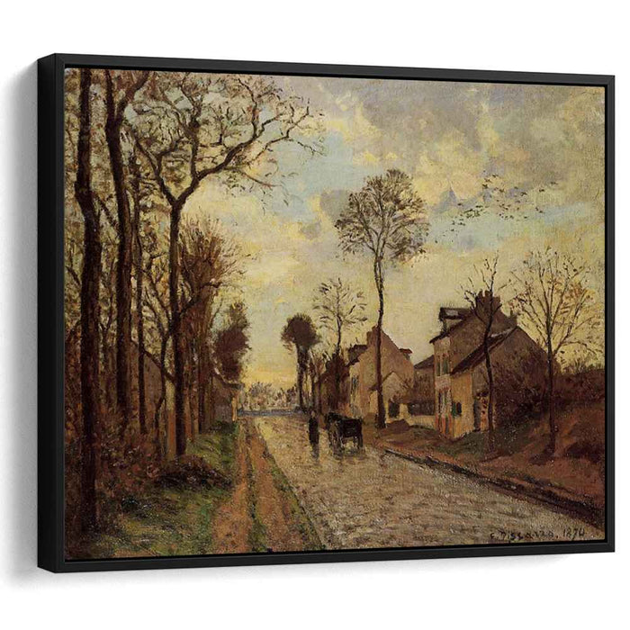The Louveciennes Road (1870) by Camille Pissarro