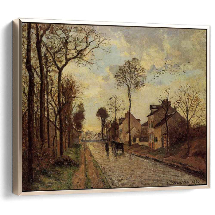 The Louveciennes Road (1870) by Camille Pissarro