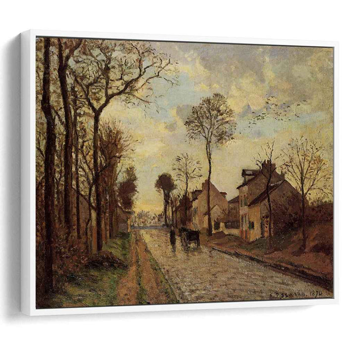 The Louveciennes Road (1870) by Camille Pissarro