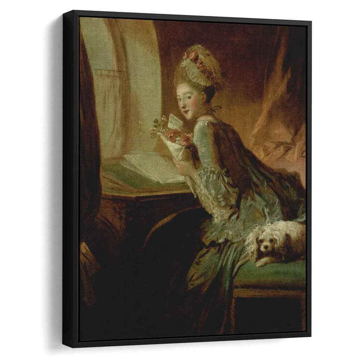 The Love Letter (1779) by Jean-Honore Fragonard