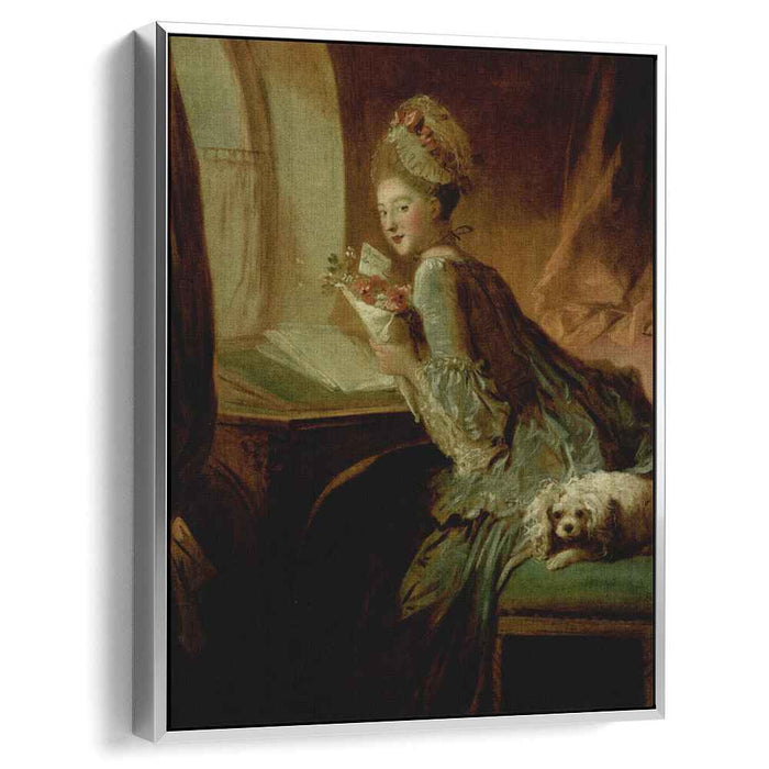 The Love Letter (1779) by Jean-Honore Fragonard