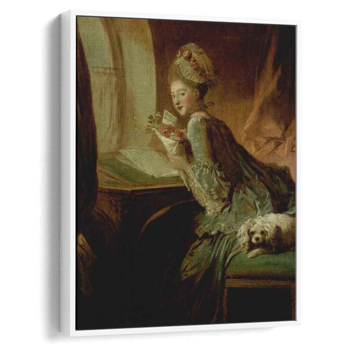 The Love Letter (1779) by Jean-Honore Fragonard