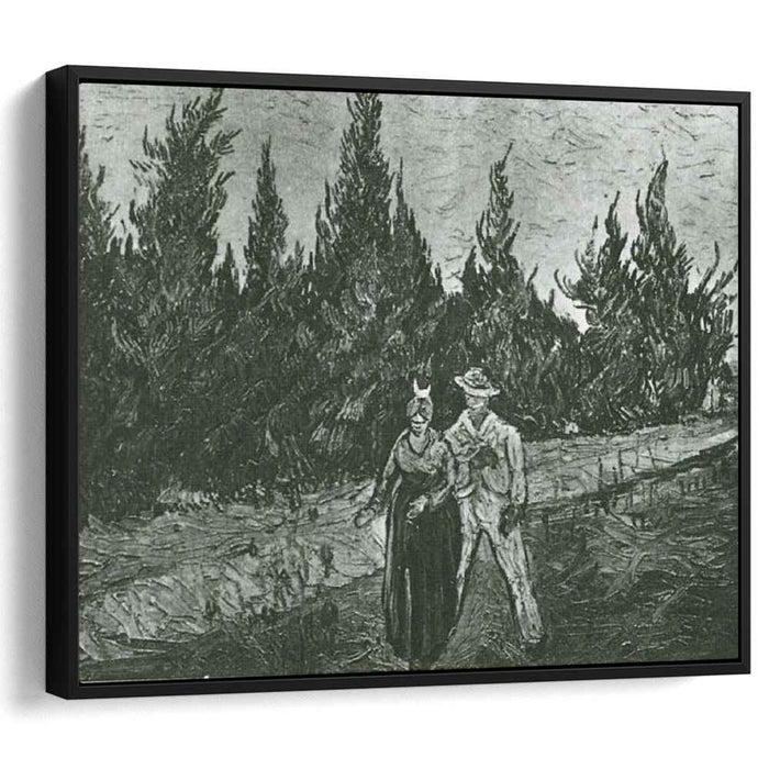 The Lovers The Poet s Garden IV (1888) by Vincent van Gogh