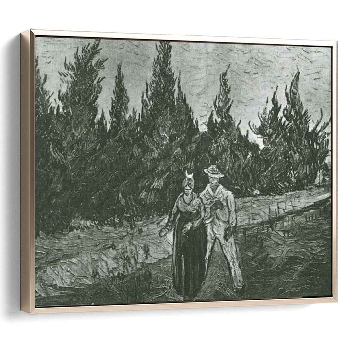 The Lovers The Poet s Garden IV (1888) by Vincent van Gogh