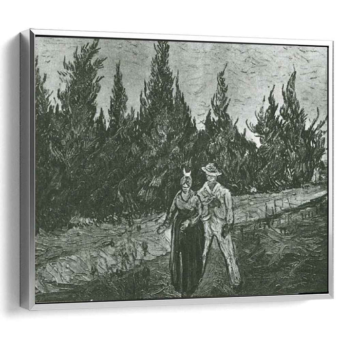 The Lovers The Poet s Garden IV (1888) by Vincent van Gogh