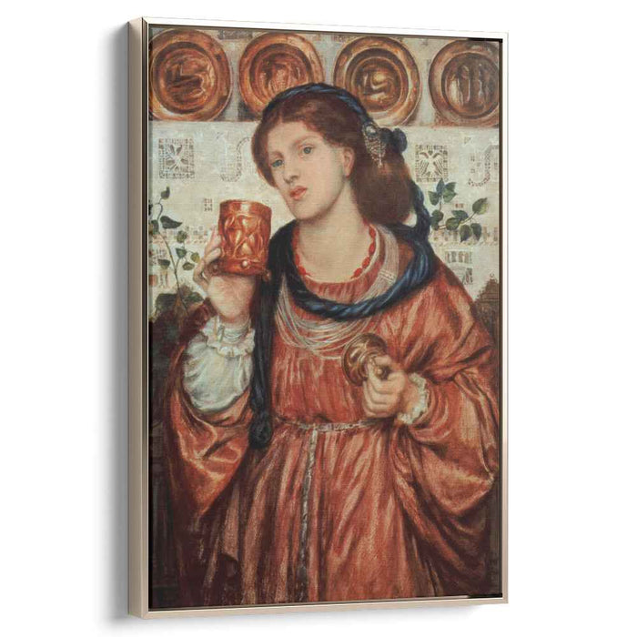 The loving cup (1867) by Dante Gabriel Rossetti