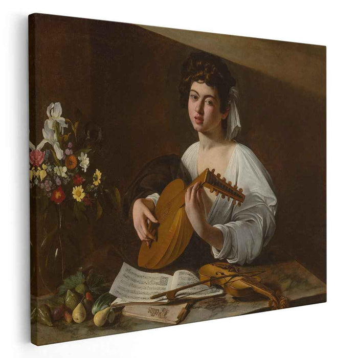 The Lute Player (1596) by Caravaggio