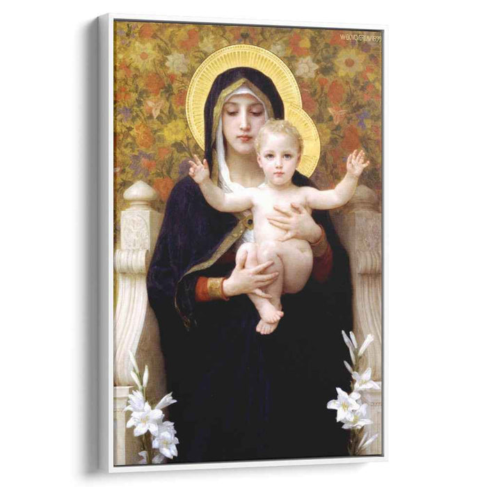 The Madonna of the Lilies (1899) by William-Adolphe Bouguereau