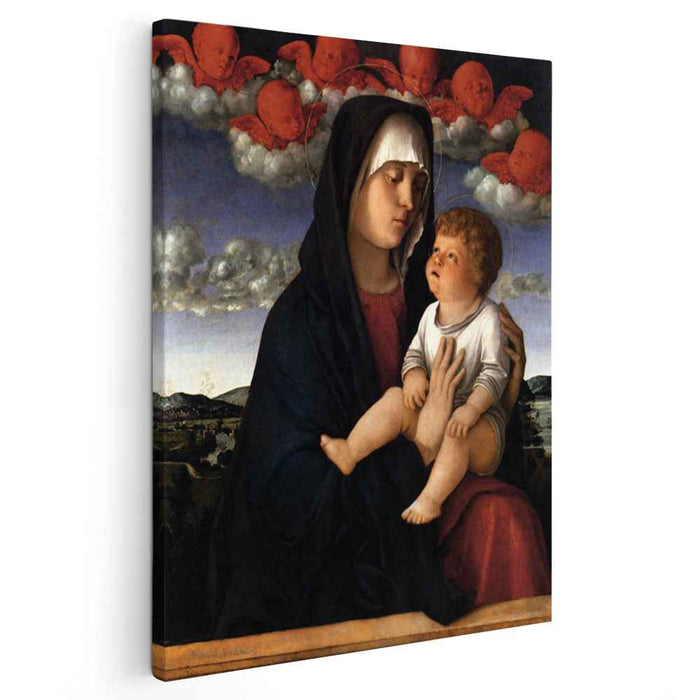 The Madonna of the Red Cherubs (1485) by Giovanni Bellini