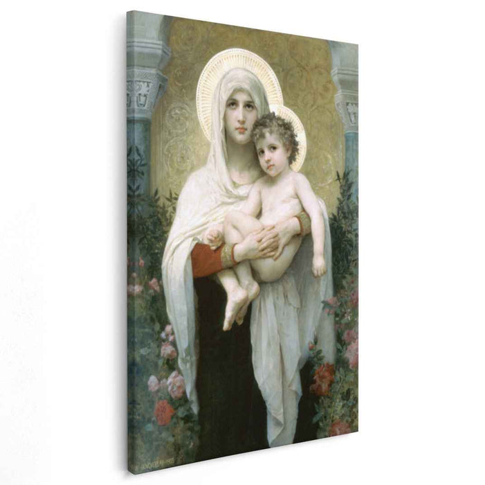 The Madonna of the Roses (1903) by William-Adolphe Bouguereau