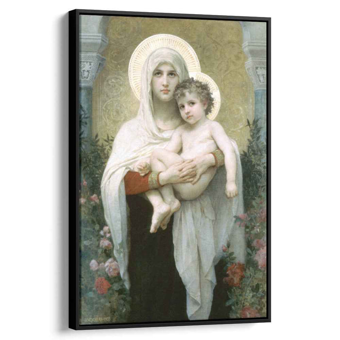 The Madonna of the Roses (1903) by William-Adolphe Bouguereau