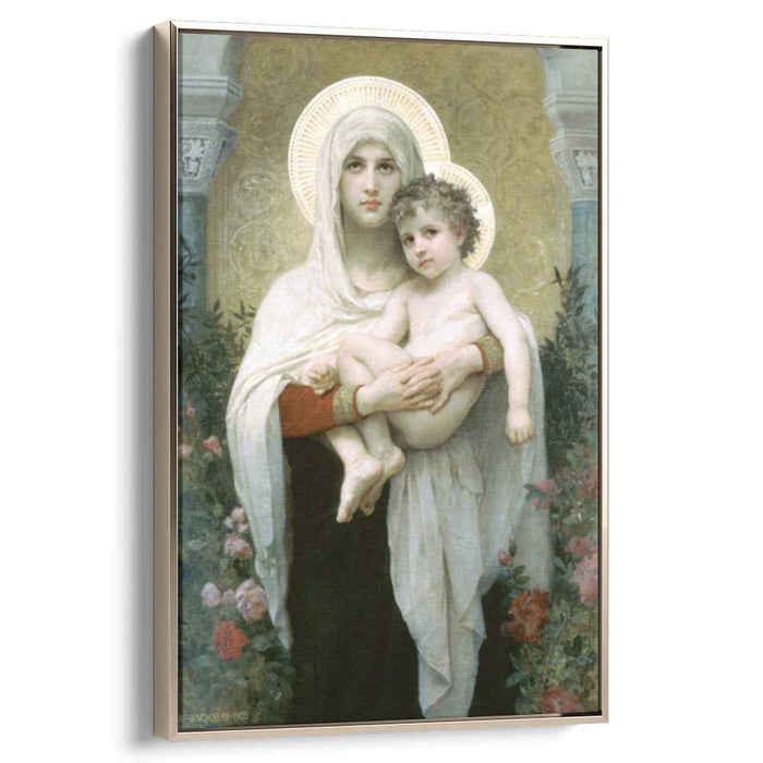 The Madonna of the Roses (1903) by William-Adolphe Bouguereau